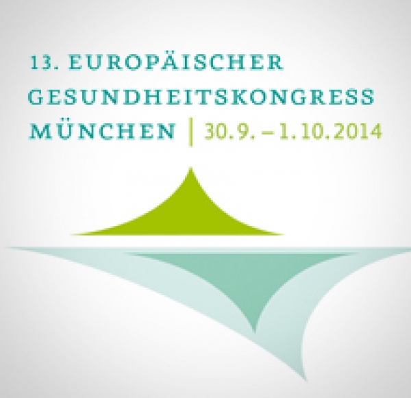 13. Europäischer Gesundheitskongress München, 30.09.- 01.10.2014, Hotel Hilton München